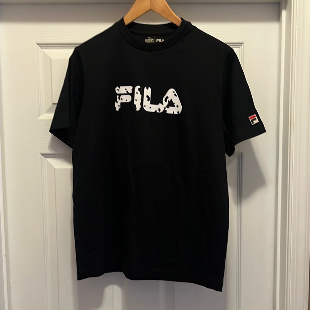 NWT Fila x Disney x Urban Outfitters Black Cruella de Vil Unisex Tee